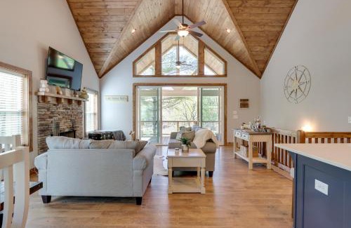 Ellijay House | Lakeside Paradise in Ellijay Hot Tub, Fire Pit
