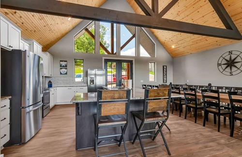 Indian Point Cabin | Lakeview Deck| Game Room| Pool I Arcade | Fire Pit