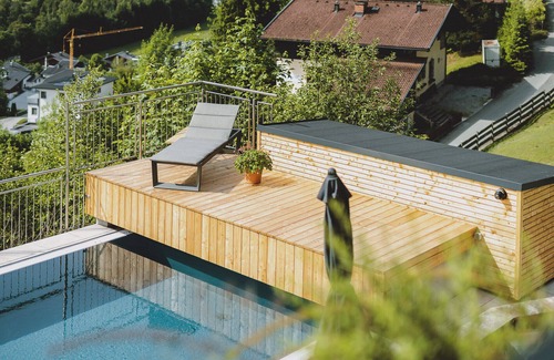 Kaprun Apartment | Landhaus Lodges Kaprun - Anton, pool, skiing - walking dist