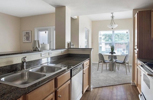 Sweetbriar Apartment | Landing | Incredible 1BD, Gym, Courtyard