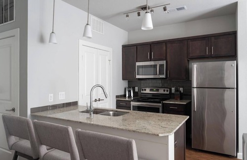 Buda Apartment | Landing | Incredible 1BD, Pool, Clubhouse