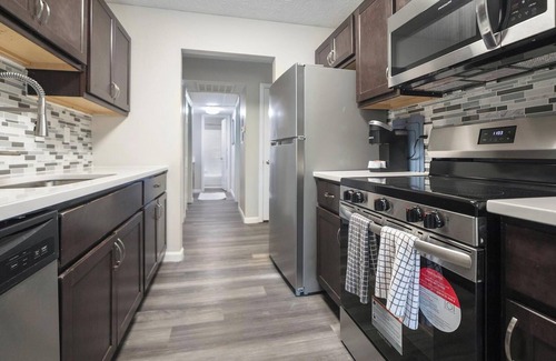 Indianapolis Apartment | Landing | Modern 1BD, Game Room, Pool