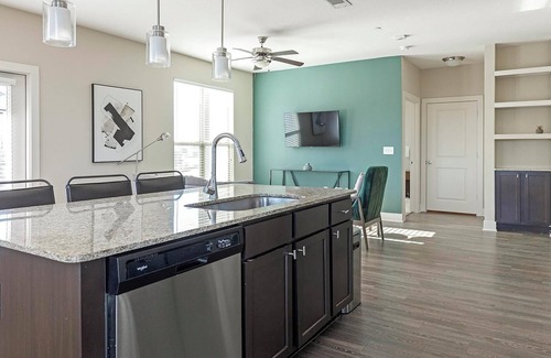 Gruene Apartment | Landing | Modern 2BD, Pool, Game Room
