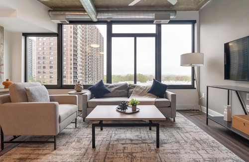 Baileys Crossroads Apartment | Landing | Spectacular 1BD, Game Room, Gym