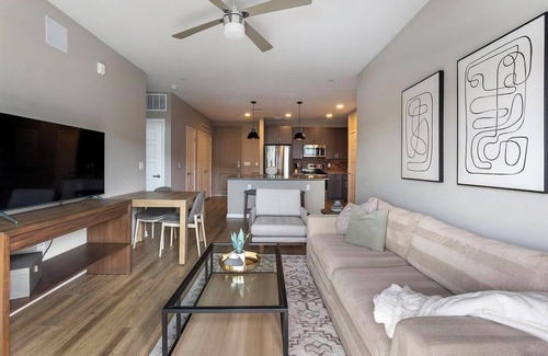 Warehouse District Apartment | Landing | Stunning 2BD, Clubhouse, Game Room