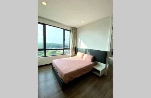 Kampung Bukit Dukong Apartment | Landmark Residence 2, High Floor with Nice View, Free Parking, TVbox.
