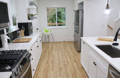 Gainesville House | Lanier Living: Modern 3BR, 3BA Work-Live Retreat