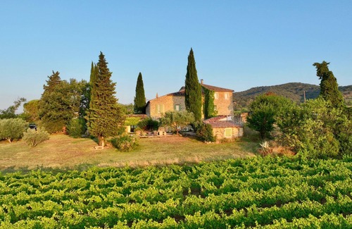 Saint-Sauveur-de-Cruzieres Cottage | Large charming farmhouse in South Ardèche, private pool, to rent as a whole/per room
