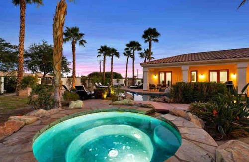Thousand Palms House | Large Acreage, Pool, Spa, Indoor and Outdoor Games