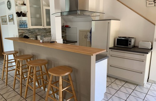 Aalen Apartment | Large apartment, 110 m2, with sep. Entrance, terrace, WiFi, child-friendly