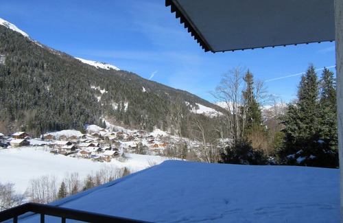 Les Contamines-Montjoie Apartment | LARGE CHARMING STUDIO WITH PARKING TERRACE IN THE CENTER OF THE VILLAGE FACE MONT JOLY