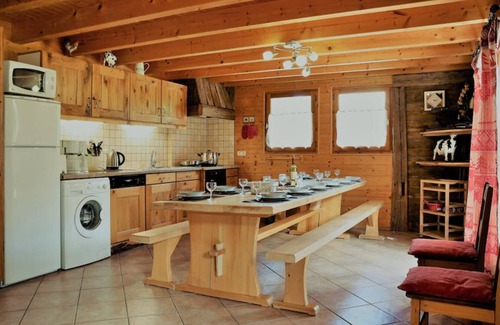 Chatel Ski Chalet | Large chalet for up to 26 people Playground and petanque area