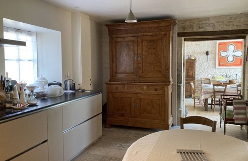 Germond-Rouvre House | large charming house & garden, secured pool, 5 bedrooms, Niort countryside (79)