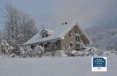 Thollon-les-Memises Ski Chalet | LARGE CONTEMPORARY CHALET WITH LAKE AND MOUNTAIN VIEWS IN SK MOUNTAIN STATION