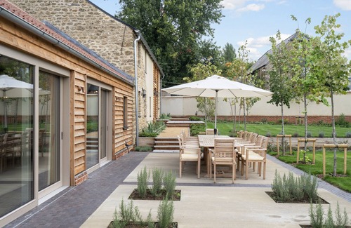 Little Coxwell House | Large dog friendly holiday home with a hot tub in the Cotswolds - The Oat Barn