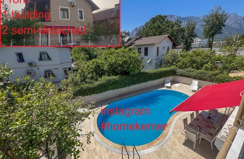 Kemer House | Large House Top Location (only 100m to the beach)