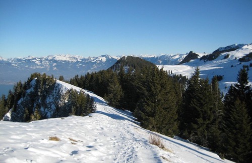 Thollon-les-Memises Apartment | Large mountain flat with a stunning view of Lake Geneva