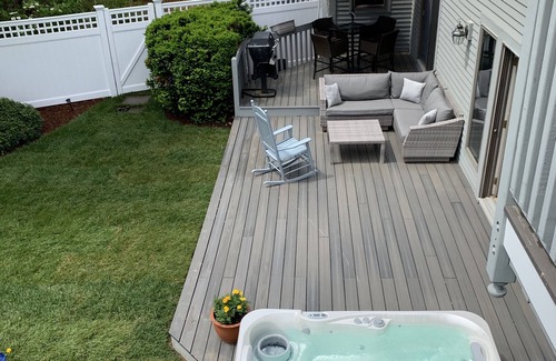Mashpee House | Large New Seabury Home with Heated Pool and Hot Tub