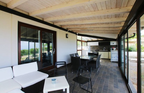 Campofelice di Roccella Villa | Large property, 2 Modern Villas, PRIVATE POOL, Golf Practice, Sea View, WIFI