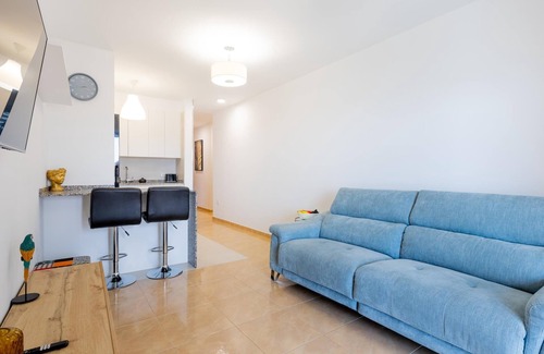 Los Abrigos Apartment | Las Rocas by the Ocean, Wifi and Sea View
