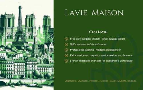 Epinettes Apartment | LaVie Maison 17th district
