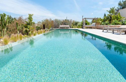 Cala de Bou Villa | Lavish Ibizan Villa Beautiful Gardens Villa Izarra Private Pool & Wonderful Country Views San Jose