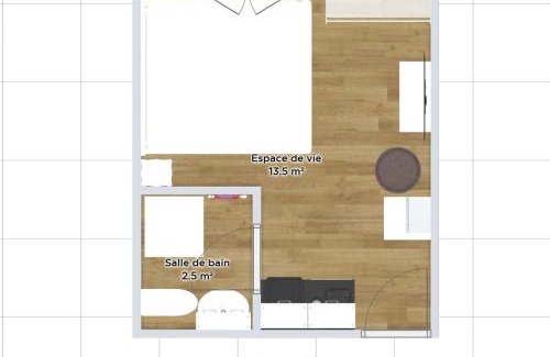 Mulhouse Apartment | # Le 9 # Joli studio neuf, tout équipé Mulhouse centre