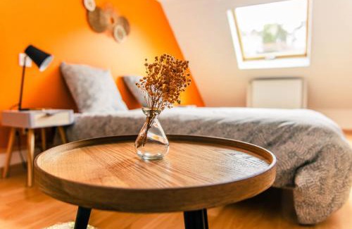Quimper Apartment | LE BIG ARISTIDE - Superbe Duplex en Centre-ville avec Parking