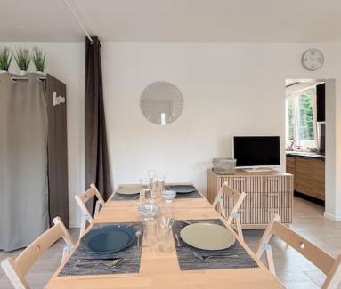 Le Plateau House | Le cocon, studio de 30m2 avec jardin et parking privatifs près de paris et Disney
