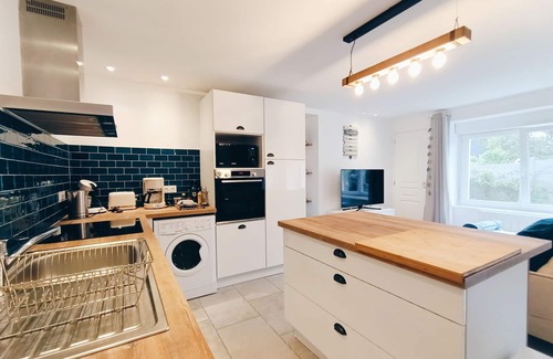 Saint-Cast-le-Guildo House | Le Cozy Gîte: 400 m from the beach on foot