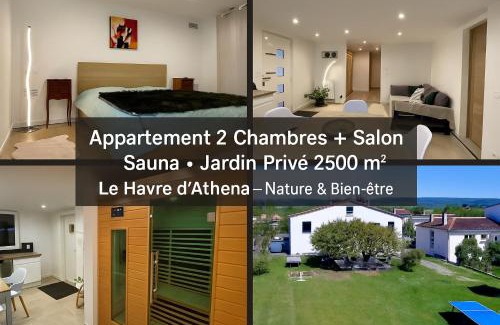 Castelnaudary Apartment | LE HAVRE D'ATHENA - Grand appart, jardin privé, abri vélos & accès rapide A61