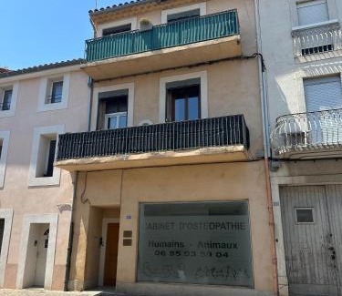 Serignan Apartment | Le Jacaranda - Suite africaine - Sauna & Netflix