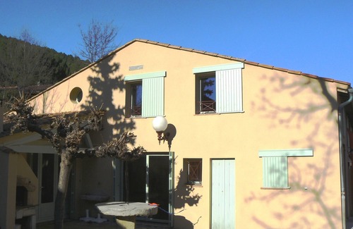 Olargues Cottage | Le jardin de Colette, charming air-conditioned gite, heated pool, 2 to 6 people