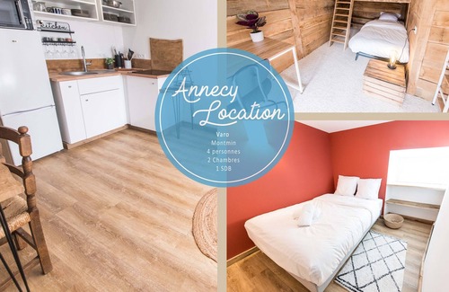 Alex Apartment | Le Varo - Cosy T3 with sauna, mountain view.
