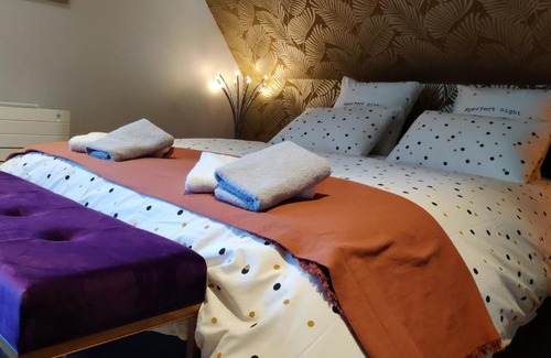 Houdan Bed & Breakfast | Les coquelicots - Chambre Léa