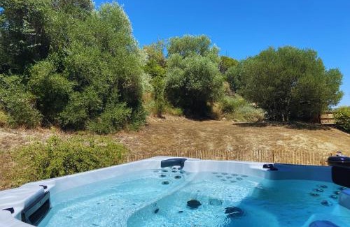 Thezan-les-Beziers Villa | Les Hauts de la Pinède - Villa avec Piscine, Jacuzzi et Boulodrome privatifs