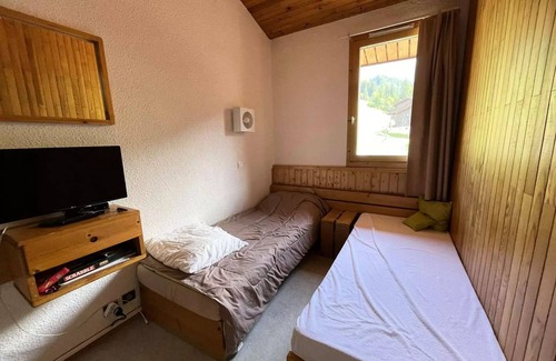 Les Avanchers-Valmorel Apartment | Les Pierres Plates 62.A - Pleasant divisible studio at the foot of the slopes
