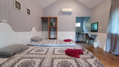 Ko Libong Resort | Libong resorts twin bed 1