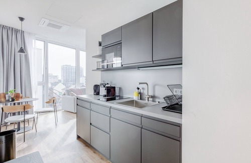 Gladbach Apartment | Limehome Mönchengladbach Fliethstraße