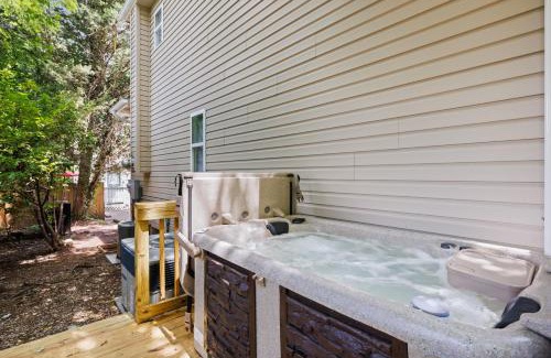 Gatlinburg House | Little Bear Cottage is located only a half-mile away from downtown Gatlinburg!