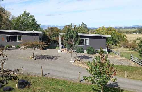 Feilding Cabin | Little Forest Cabins with an awesome outlook. No 2