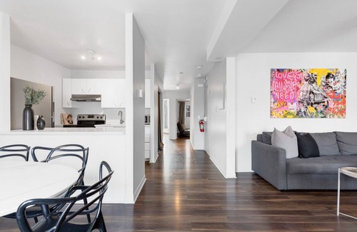 Plateau Mont Royal Apartment | LiV MTL Soho-1 Spacious 2BR Suite + Big Rooftop