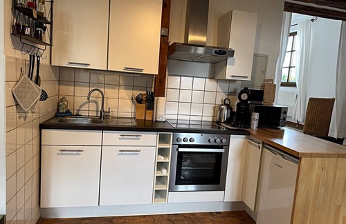 Merl Apartment | Living in a listed Winzerhof, Stylish Galeriewohnunge