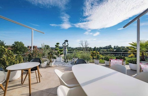 Waggershausen Apartment | living Timeless Design Apartment Bodensee