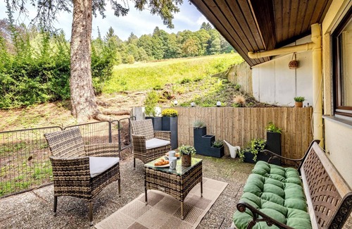 Sasbachwalden Apartment | Located on hiking trails - with terrace and box-spring bed