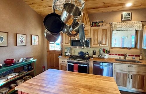 Arroyo Seco House | Location Location Location: Custom Home btwn Town of Taos & Taos Ski Valley!