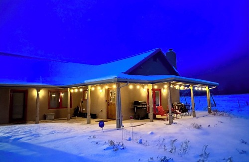 Arroyo Seco House | Location Location Location: Custom Home btwn Town of Taos & Taos Ski Valley!