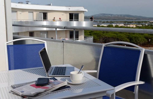 Le Barcares Condo | Location vue sur la mer | Accès deux piscines