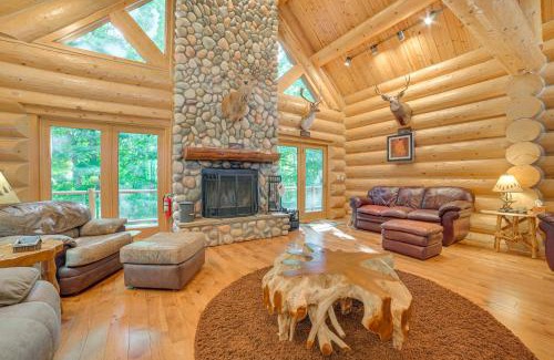 Petoskey House | Lodge on 104 Acres with Fire Pit in Boyne City