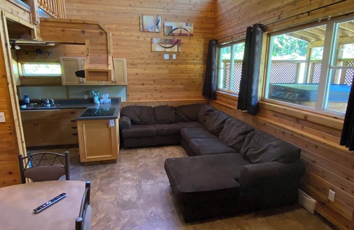 Revelstoke Cabin | Lodge with Direct ATV Trail Access, Hot Tub and ShopnIt’s the Perfect Home Base!